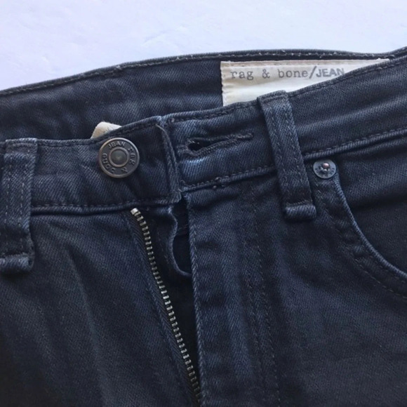 Rag And Bone • Justine Skinny Coal Wash - Picture 4 of 6